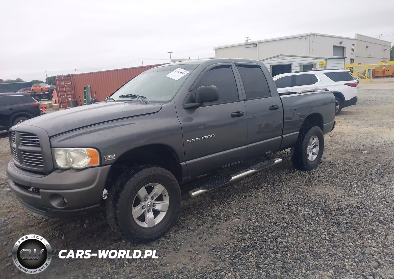 2003 Dodge Ram 1500 Slt-Laramie-St VIN:1D7HU18DX3S348309 - 2