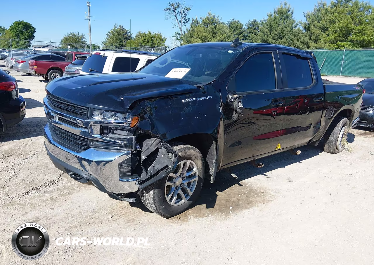 2020 Chevrolet Silverado 1500 4Wd Short Bed Lt VIN:1GCUYDED5LZ332318 - 2