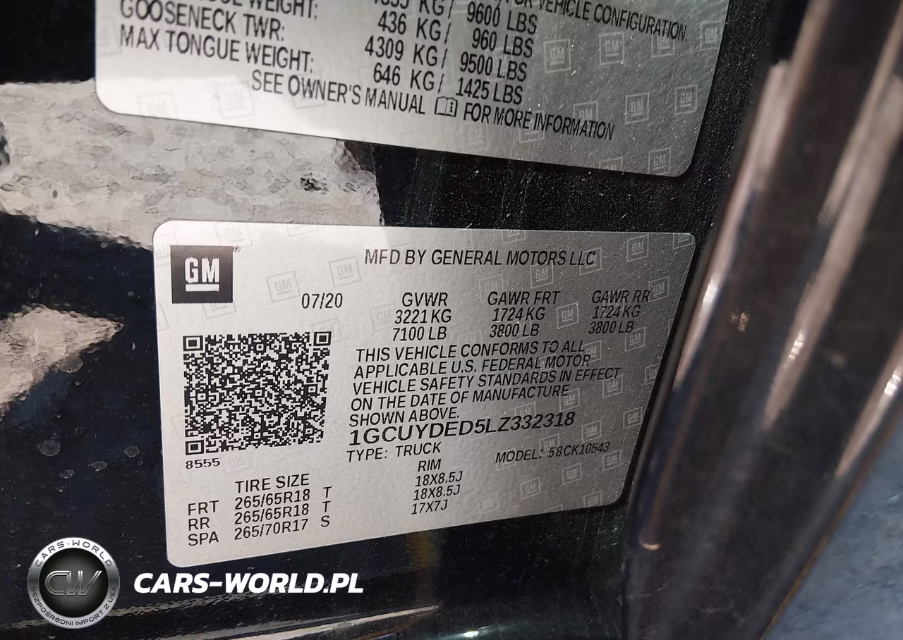 2020 Chevrolet Silverado 1500 4Wd Short Bed Lt VIN:1GCUYDED5LZ332318 - 9
