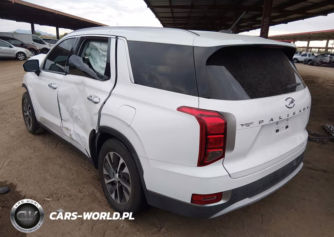 2022 Hyundai Palisade Sel VIN:KM8R24HE4NU362059 - 3