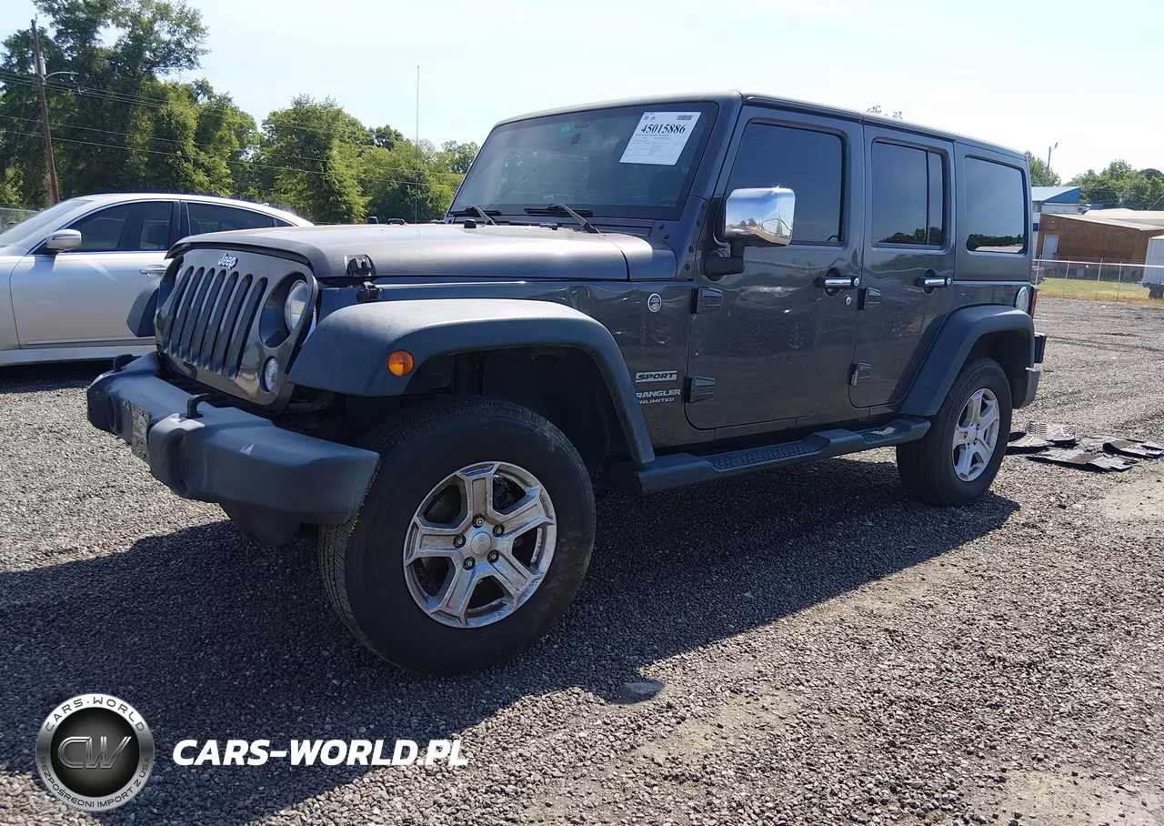 2016 Jeep Wrangler Unlimited Sport VIN:1C4BJWDG2GL221494 - 2