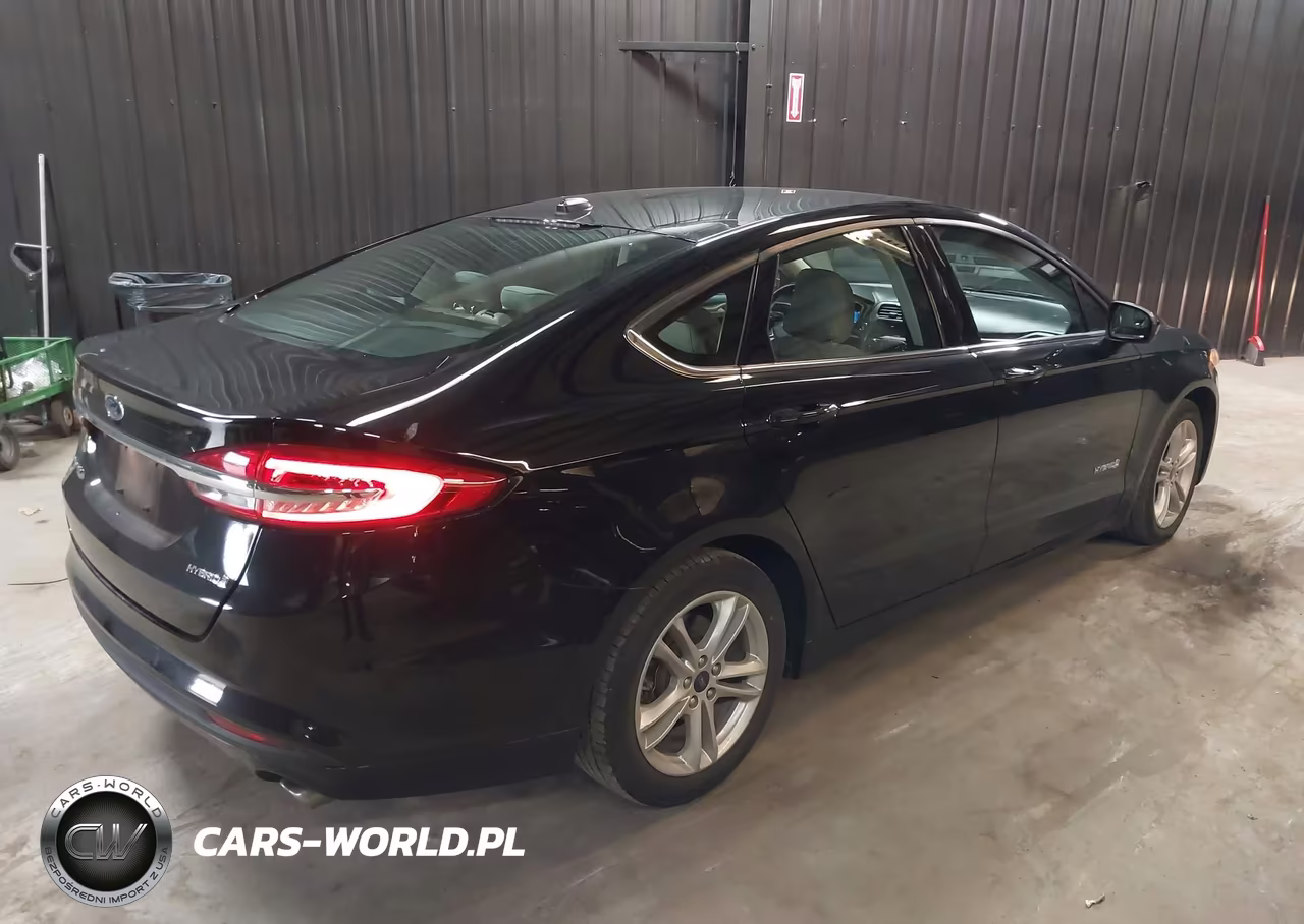 2018 Ford Fusion Hybrid S VIN:3FA6P0UU1JR254357 - 4