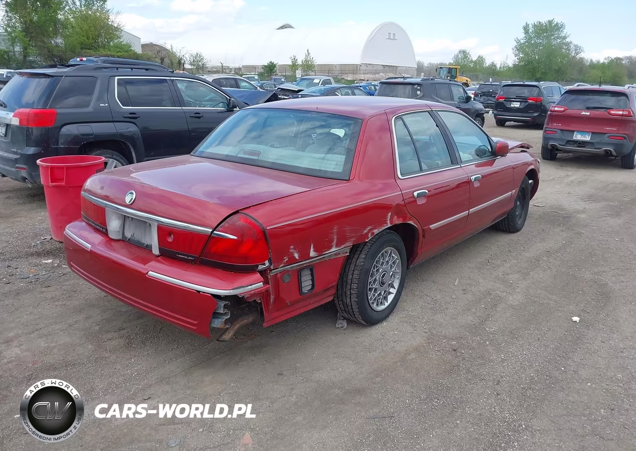 1999 Mercury Grand Marquis Gs VIN:2MEFM74W6XX727997 - 4