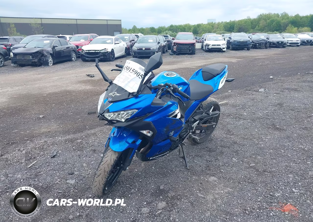 2018 Kawasaki Ex400 VIN:JKAEXKH17JDA09795 - 2