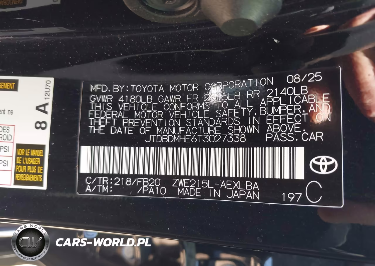 2026 Toyota Corolla Hybrid Hybrid Le VIN:JTDBDMHE6T3027338 - 9
