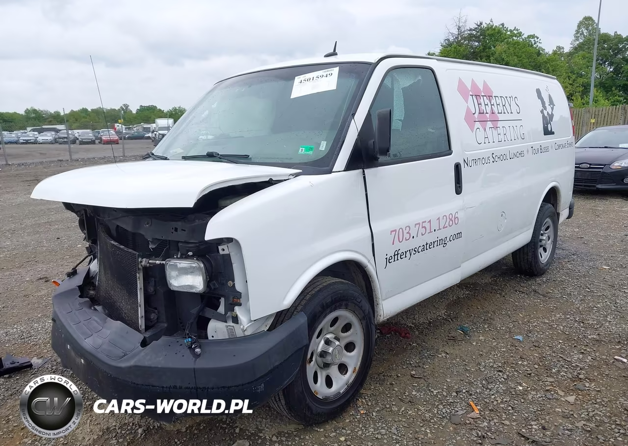 2014 Chevrolet Express 1500 Work Van VIN:1GCSGAFX0E1131025 - 2