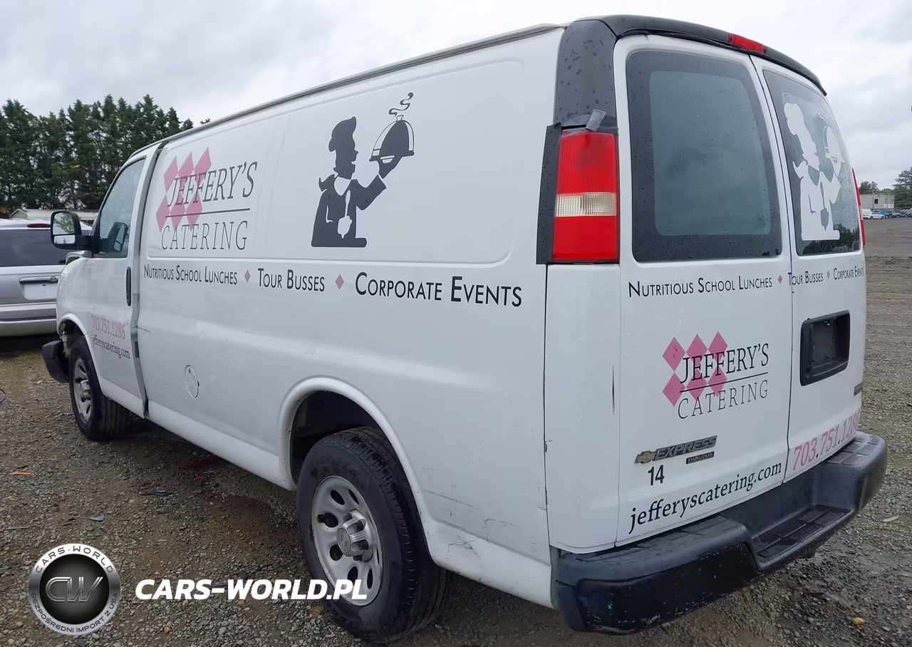 2014 Chevrolet Express 1500 Work Van VIN:1GCSGAFX0E1131025 - 3