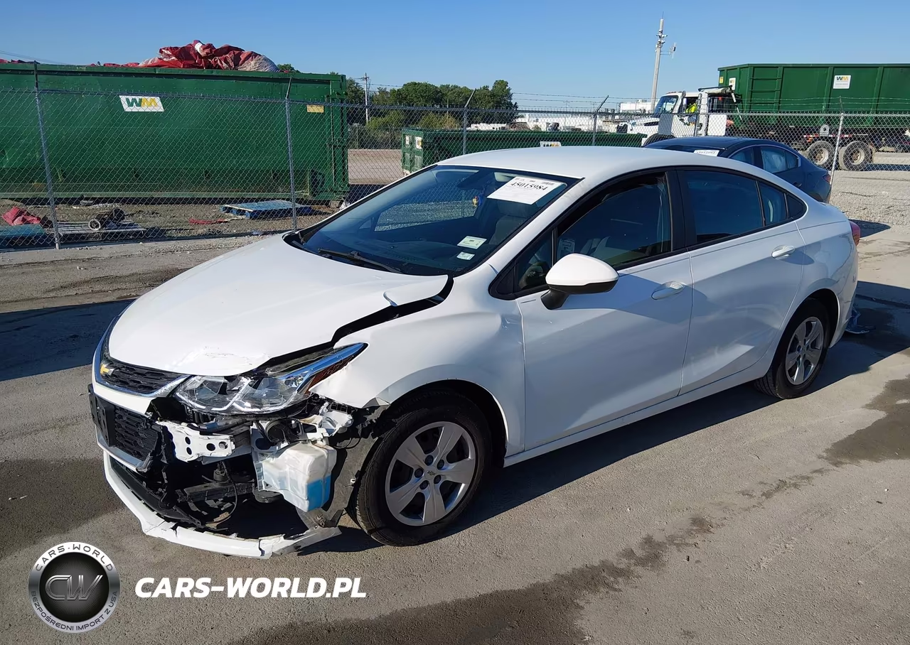 2018 Chevrolet Cruze Ls Auto VIN:1G1BC5SM2J7202563 - 2