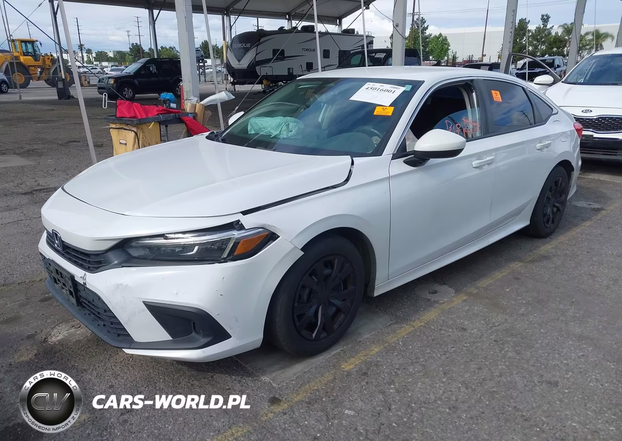 2022 Honda Civic Lx VIN:2HGFE2F28NH523089 - 2