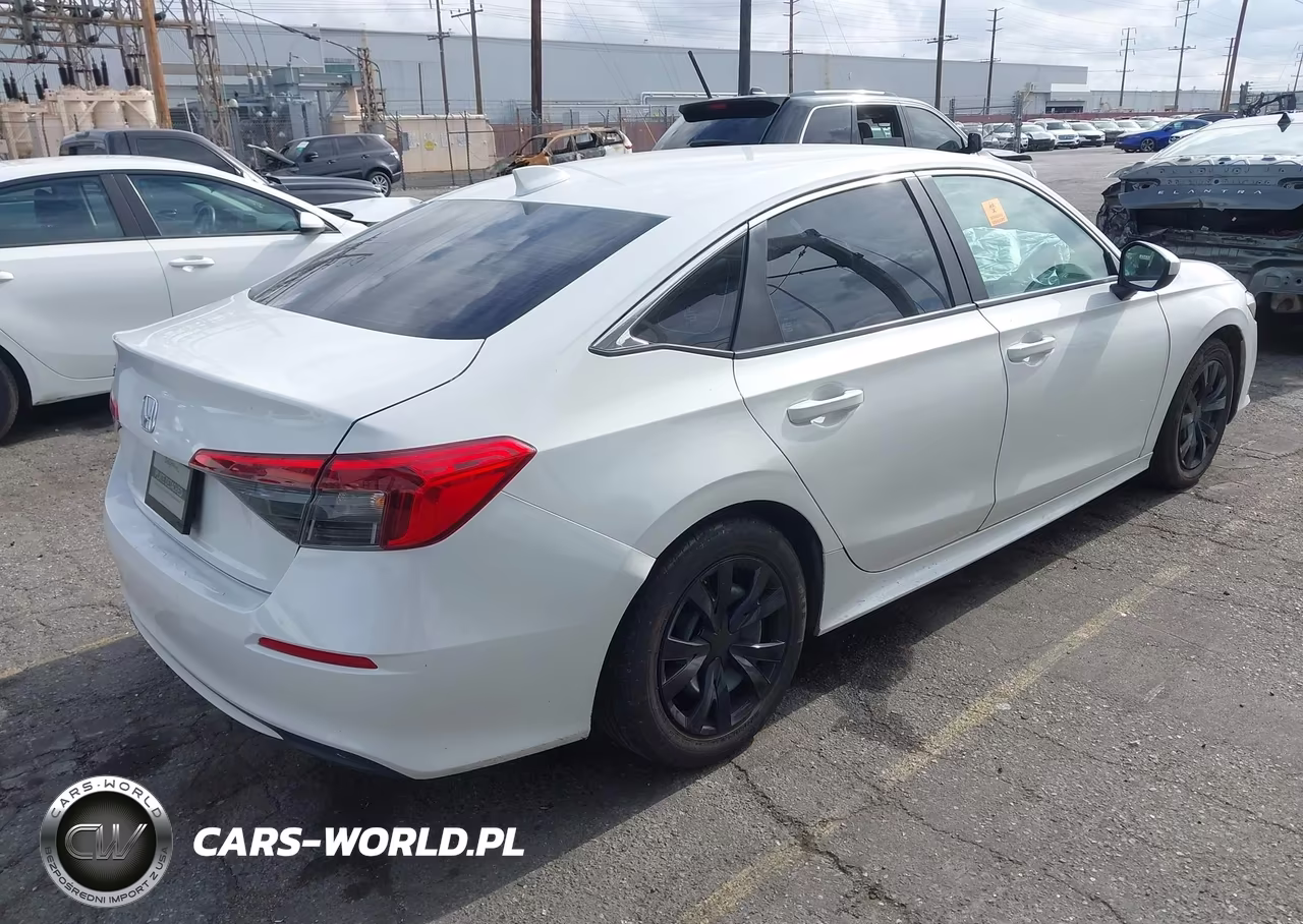 2022 Honda Civic Lx VIN:2HGFE2F28NH523089 - 4