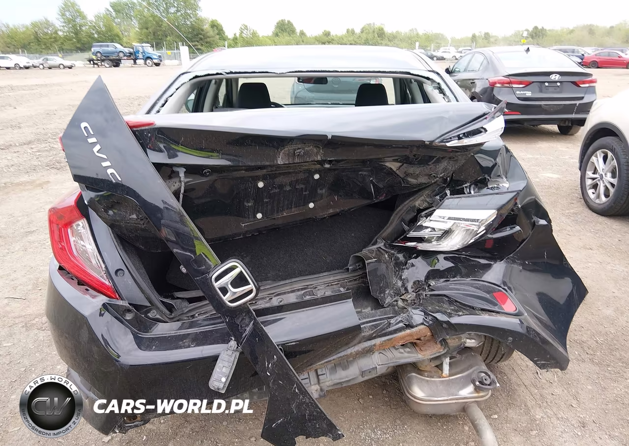 2019 Honda Civic Lx VIN:19XFC2F6XKE029444 - 16