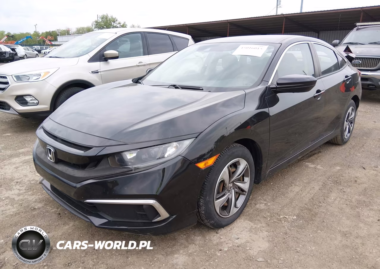 2019 Honda Civic Lx VIN:19XFC2F6XKE029444 - 2