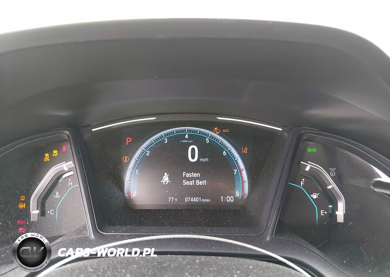 2019 Honda Civic Lx VIN:19XFC2F6XKE029444 - 7