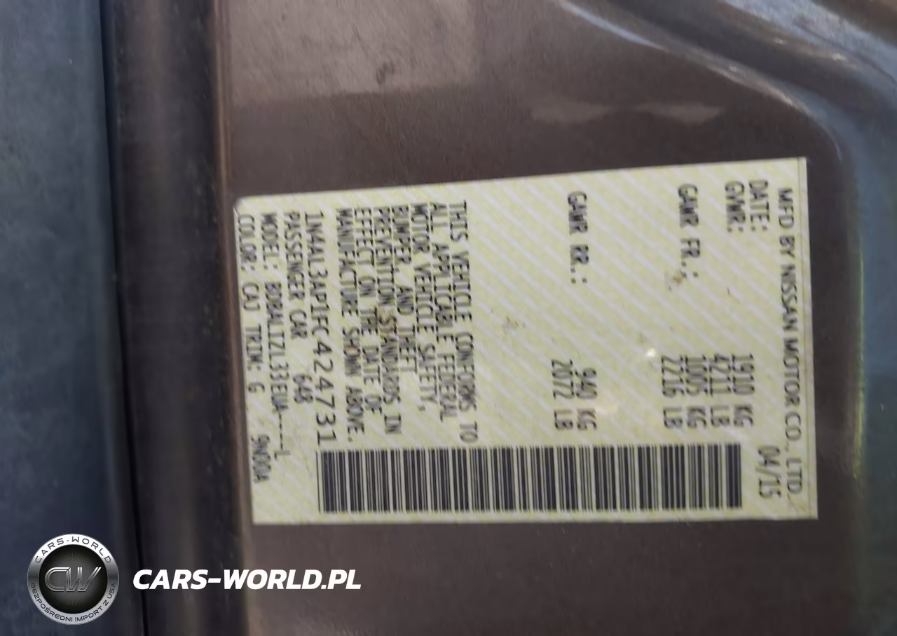 2015 Nissan Altima 2.5 Sv VIN:1N4AL3AP1FC424731 - 9
