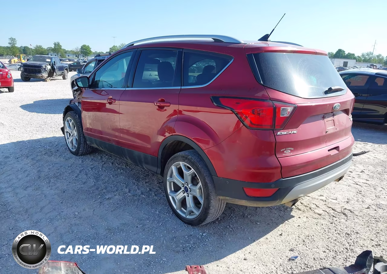 2019 Ford Escape Titanium VIN:1FMCU0J94KUC53599 - 3