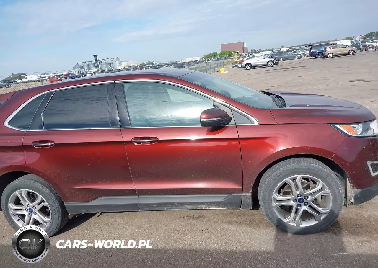 2015 Ford Edge Titanium VIN:2FMTK3K90FBC15143 - 13