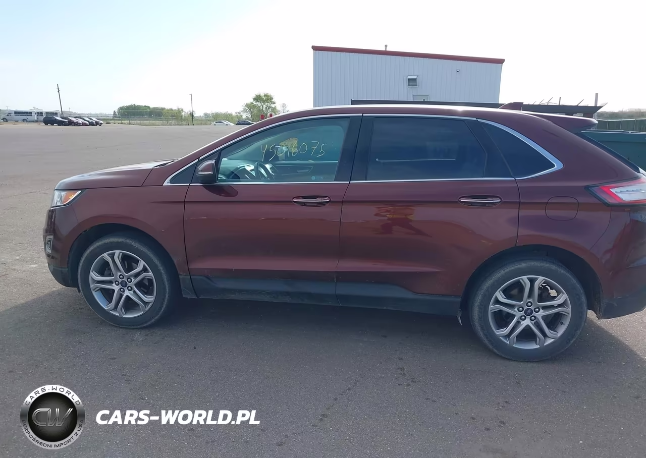 2015 Ford Edge Titanium VIN:2FMTK3K90FBC15143 - 14