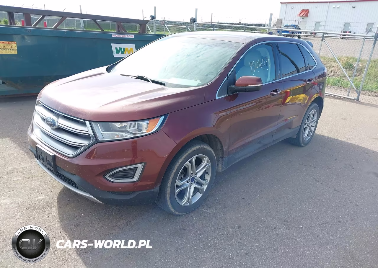 2015 Ford Edge Titanium VIN:2FMTK3K90FBC15143 - 2