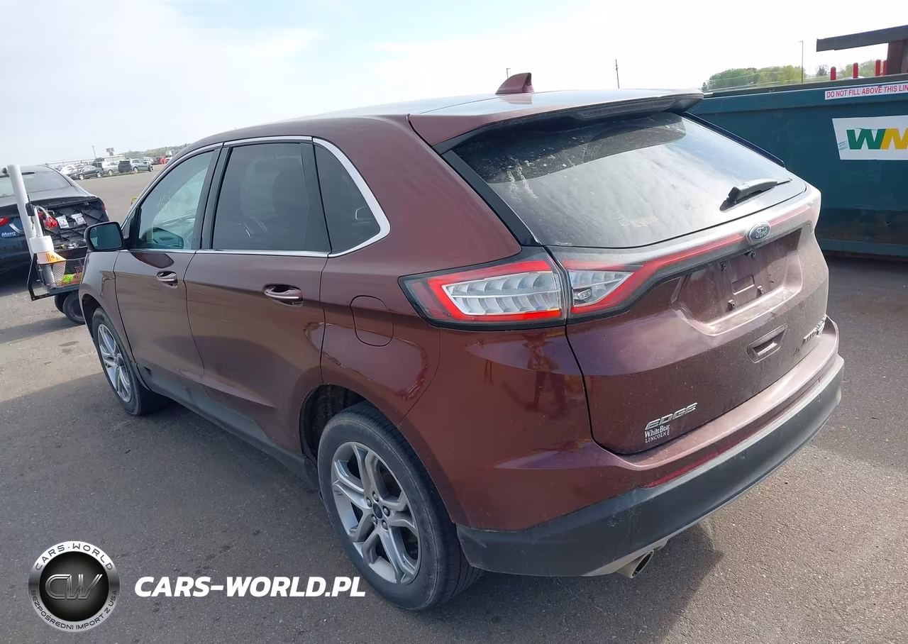 2015 Ford Edge Titanium VIN:2FMTK3K90FBC15143 - 3
