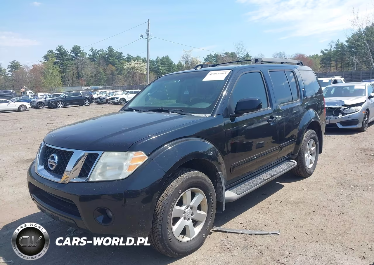 2008 Nissan Pathfinder Se VIN:5N1AR18B38C630008 - 2