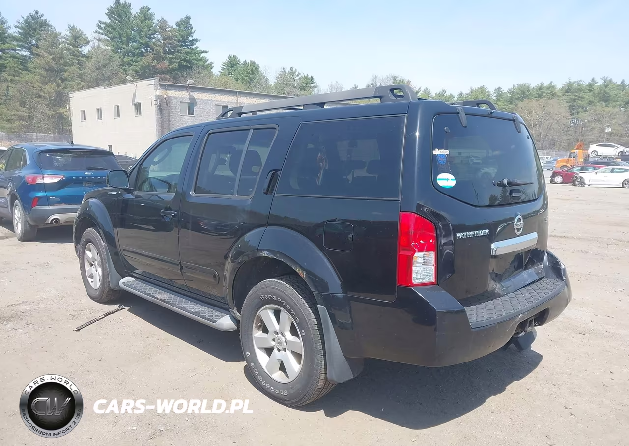 2008 Nissan Pathfinder Se VIN:5N1AR18B38C630008 - 3