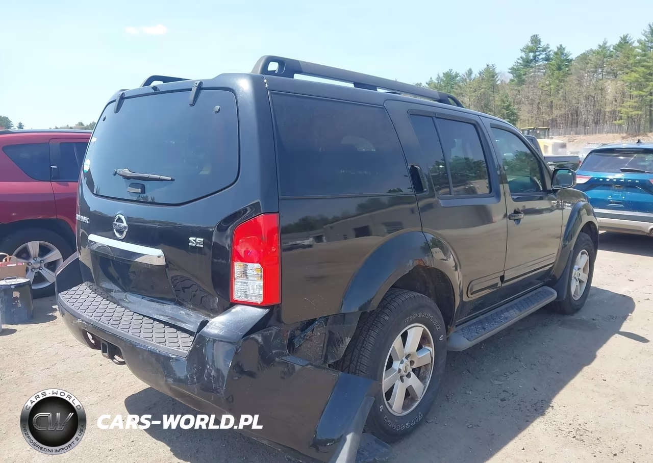 2008 Nissan Pathfinder Se VIN:5N1AR18B38C630008 - 4