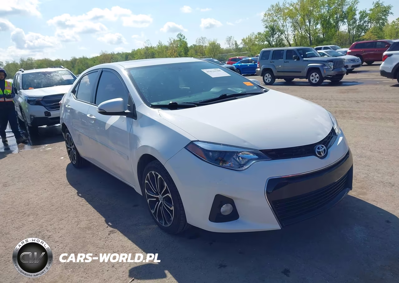2016 Toyota Corolla S Plus