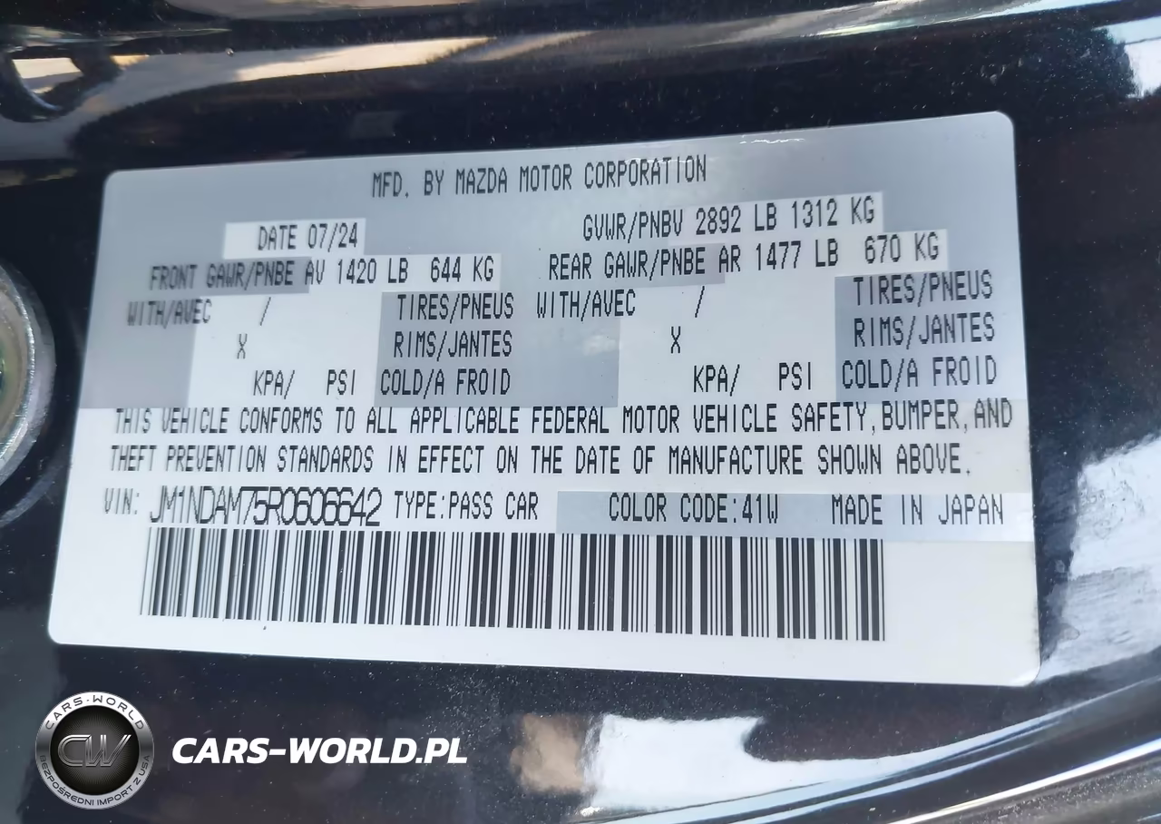 2024 Mazda Mx-5 Miata Rf Grand Touring VIN:JM1NDAM75R0606642 - 9
