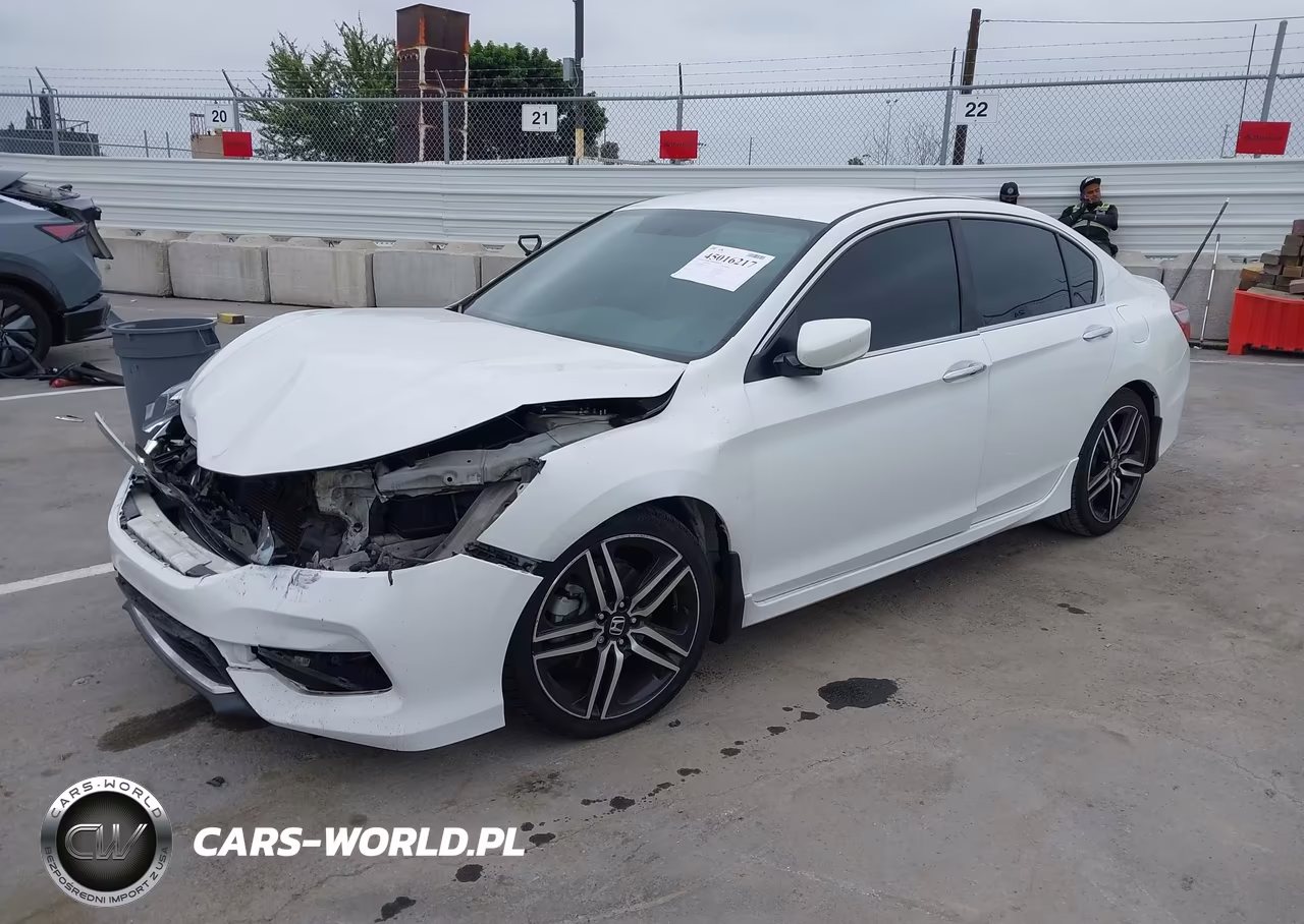 2017 Honda Accord Sport Se VIN:1HGCR2F14HA077511 - 2