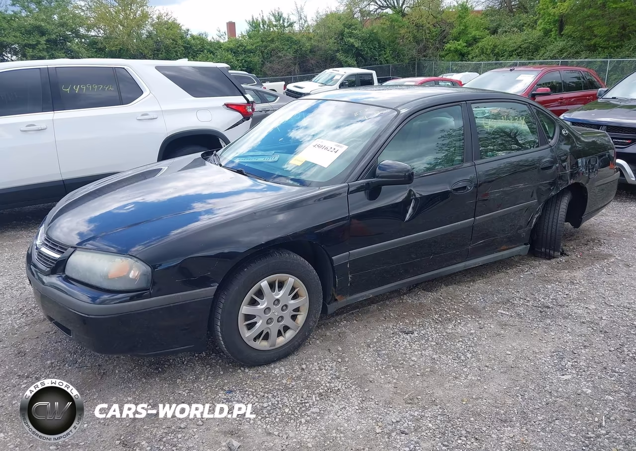 2003 Chevrolet Impala VIN:2G1WF52E939355542 - 2