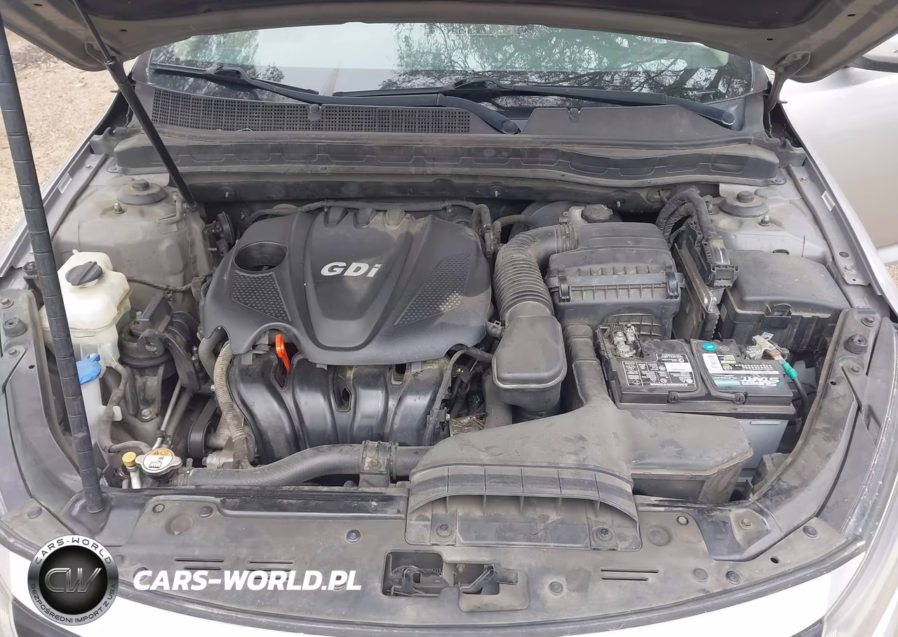 2014 Kia Optima Lx VIN:5XXGM4A71EG337563 - 10