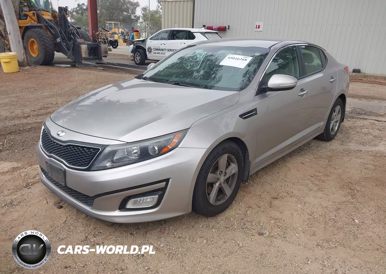 2014 Kia Optima Lx VIN:5XXGM4A71EG337563 - 2