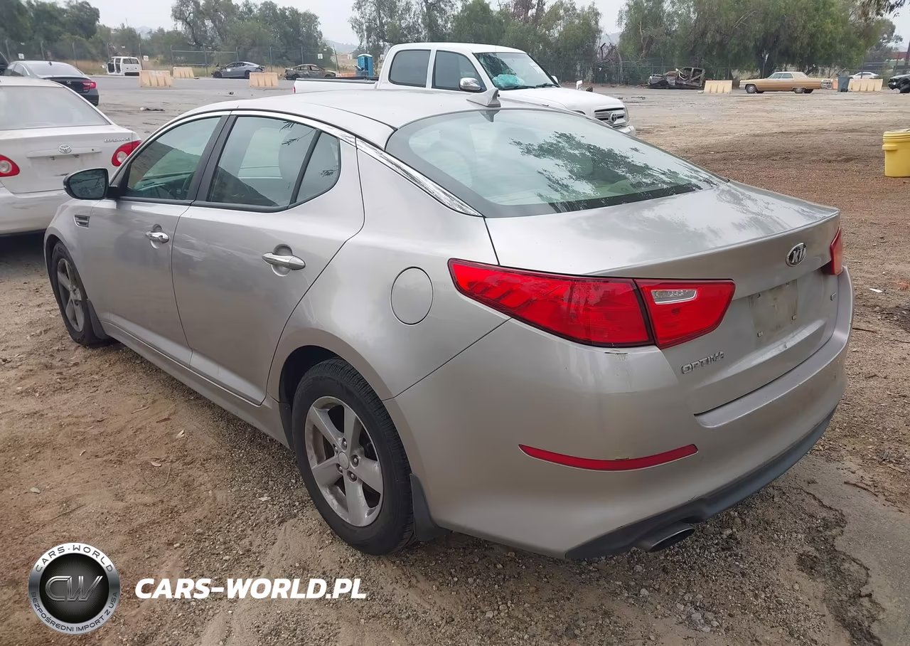 2014 Kia Optima Lx VIN:5XXGM4A71EG337563 - 3