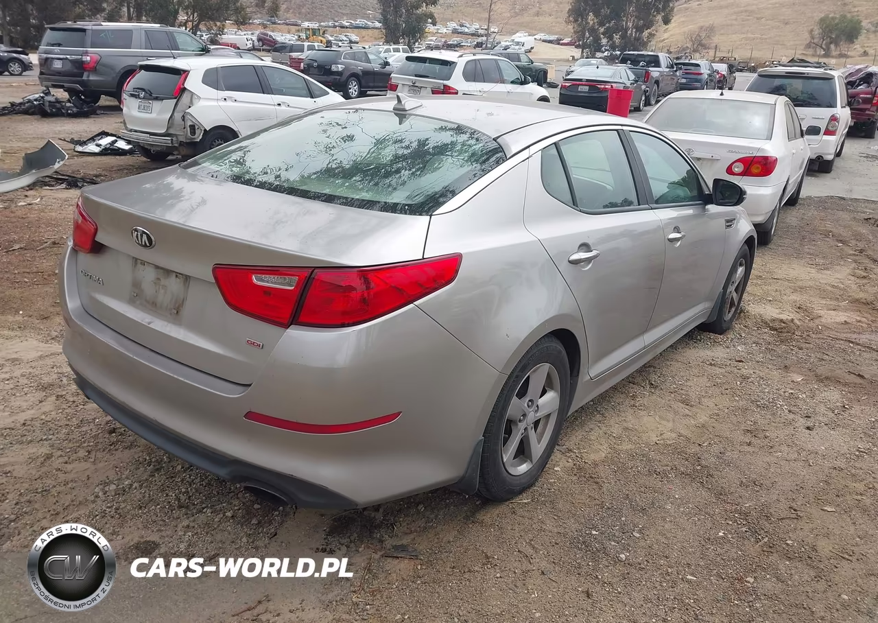 2014 Kia Optima Lx VIN:5XXGM4A71EG337563 - 4