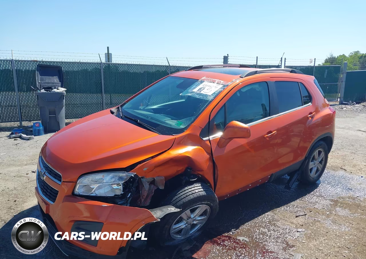 2015 Chevrolet Trax Lt VIN:KL7CJRSB0FB202277 - 2