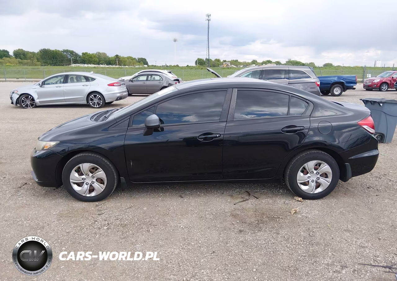 2013 Honda Civic Lx VIN:19XFB2F52DE063441 - 14
