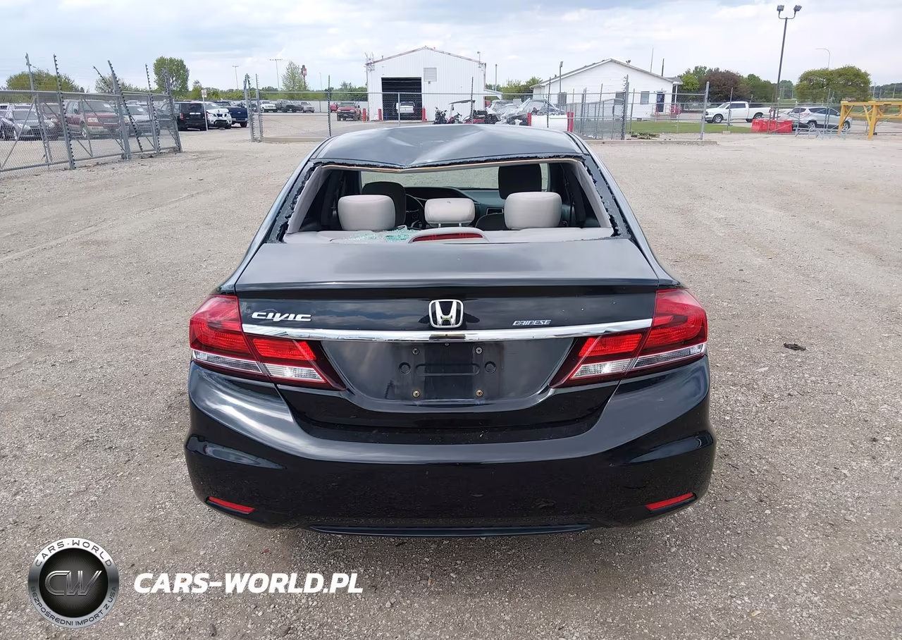 2013 Honda Civic Lx VIN:19XFB2F52DE063441 - 16