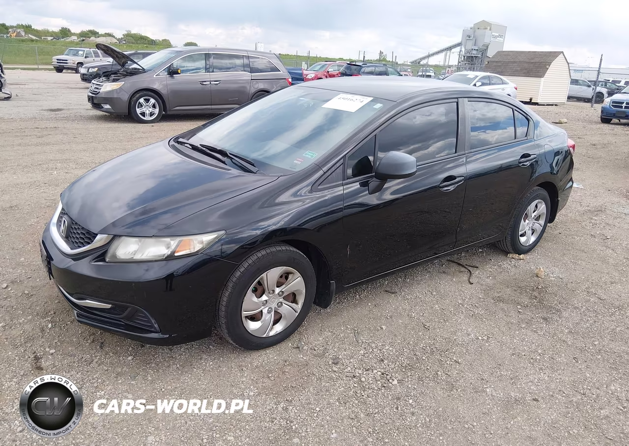 2013 Honda Civic Lx VIN:19XFB2F52DE063441 - 2