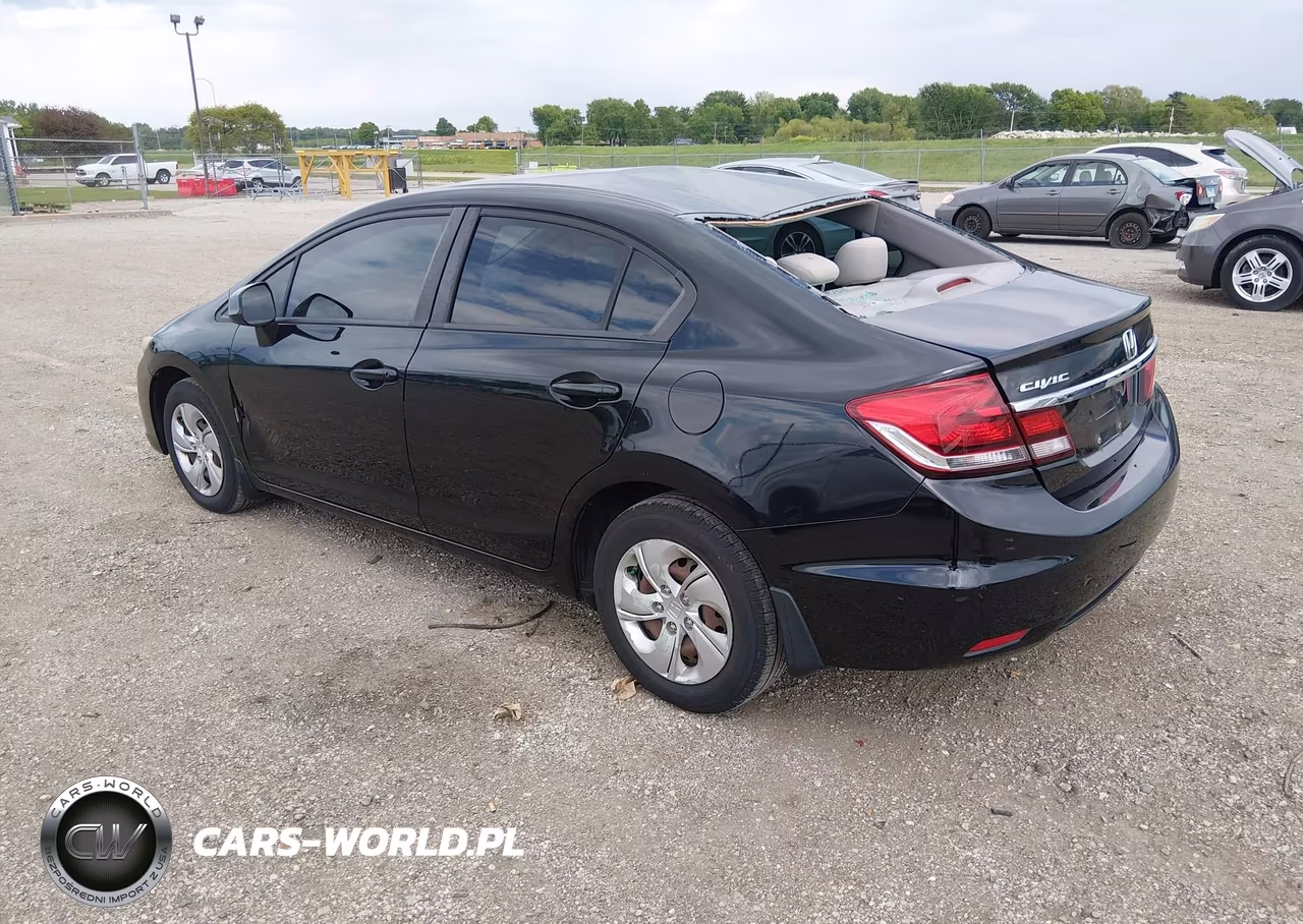 2013 Honda Civic Lx VIN:19XFB2F52DE063441 - 3