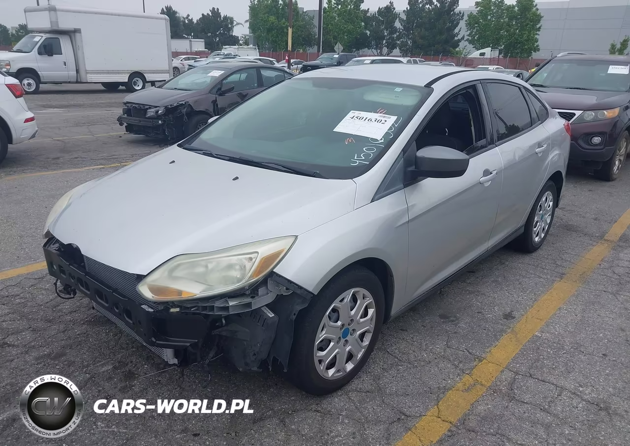 2012 Ford Focus Se VIN:1FAHP3F25CL337250 - 2