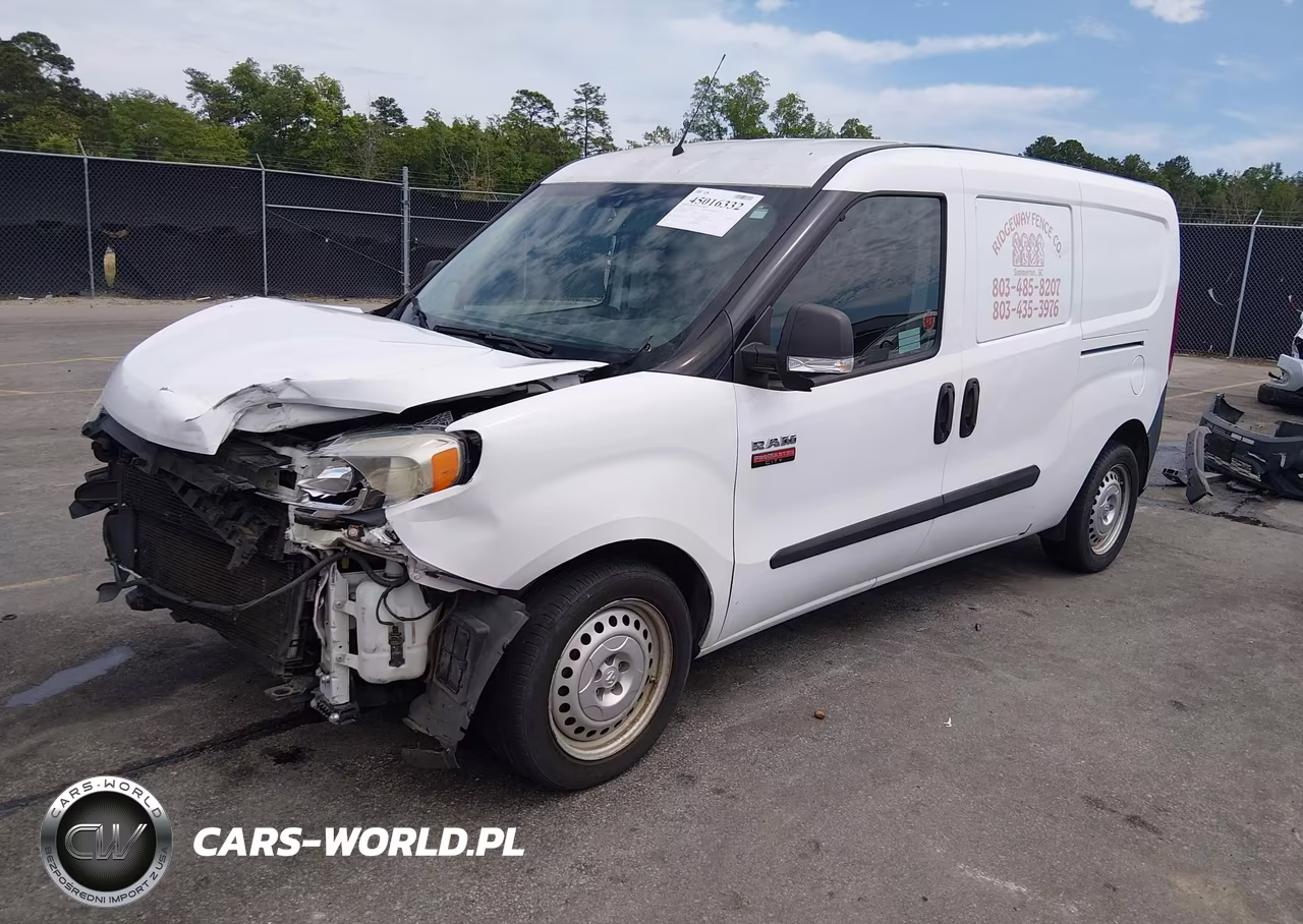 2016 Ram Promaster City Tradesman VIN:ZFBERFATXG6B21543 - 2