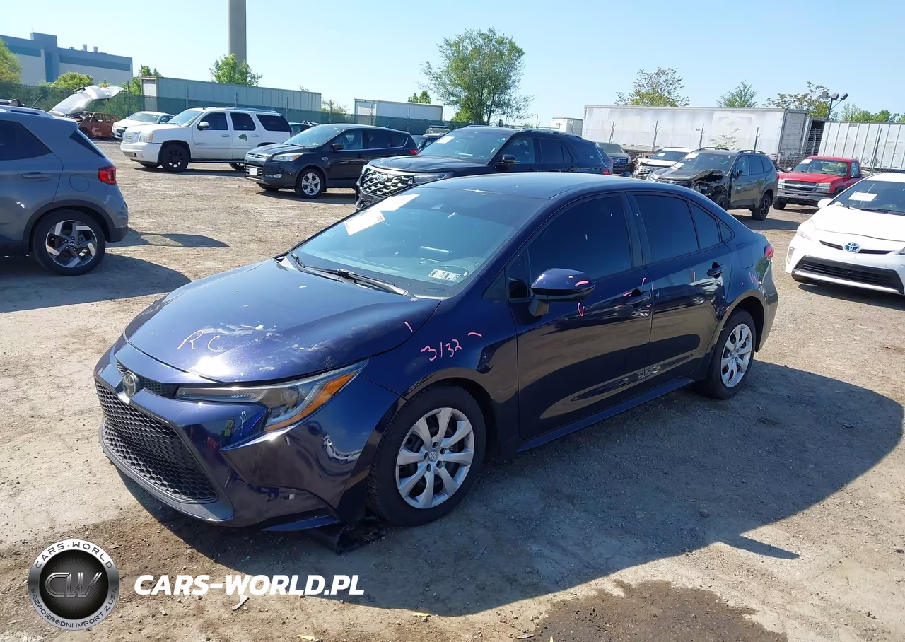 2022 Toyota Corolla Le VIN:5YFEPMAE9NP287158 - 2