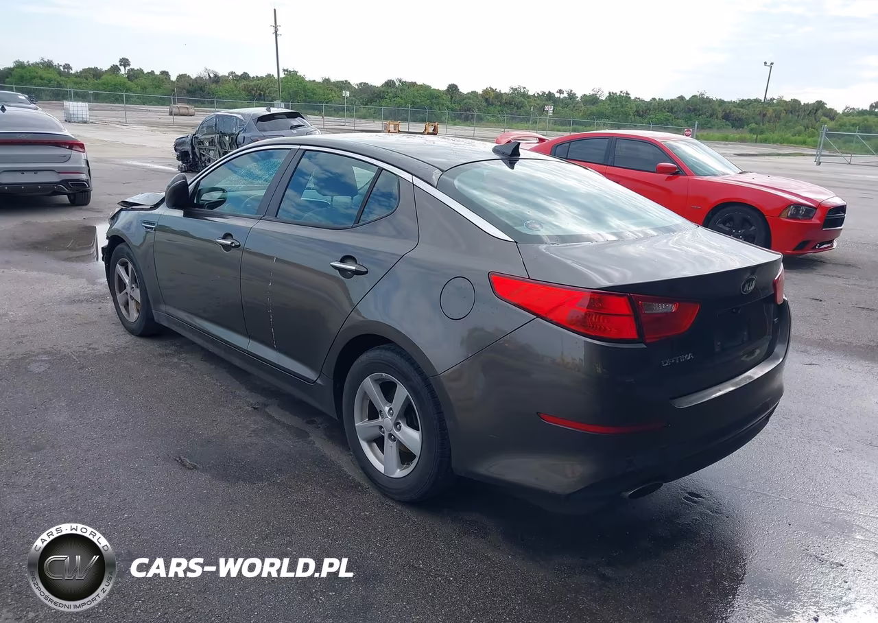 2015 Kia Optima Lx VIN:5XXGM4A79FG393462 - 3