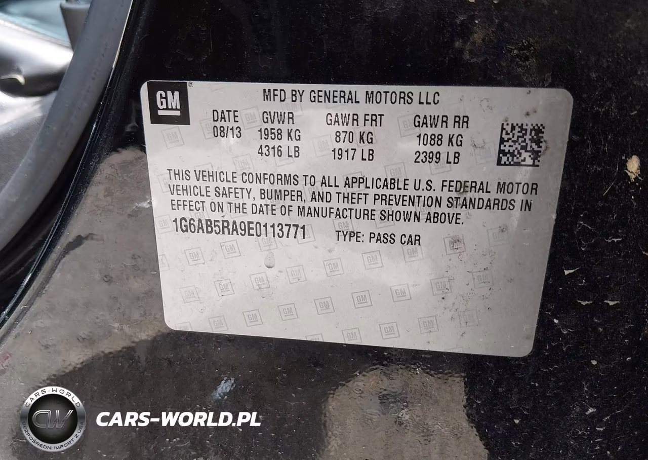 2014 Cadillac Ats Luxury VIN:1G6AB5RA9E0113771 - 9