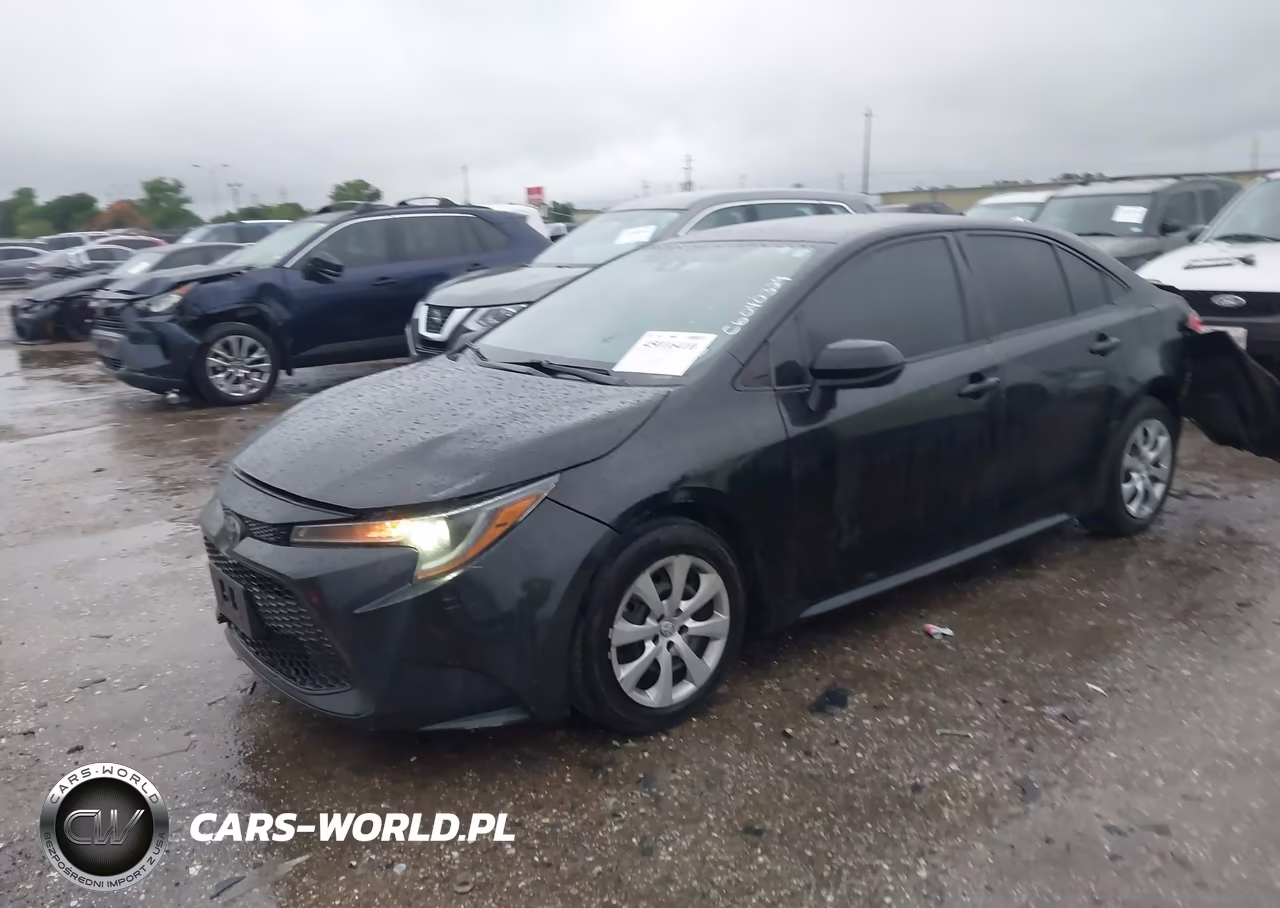 2021 Toyota Corolla Le VIN:5YFEPMAE7MP219987 - 2
