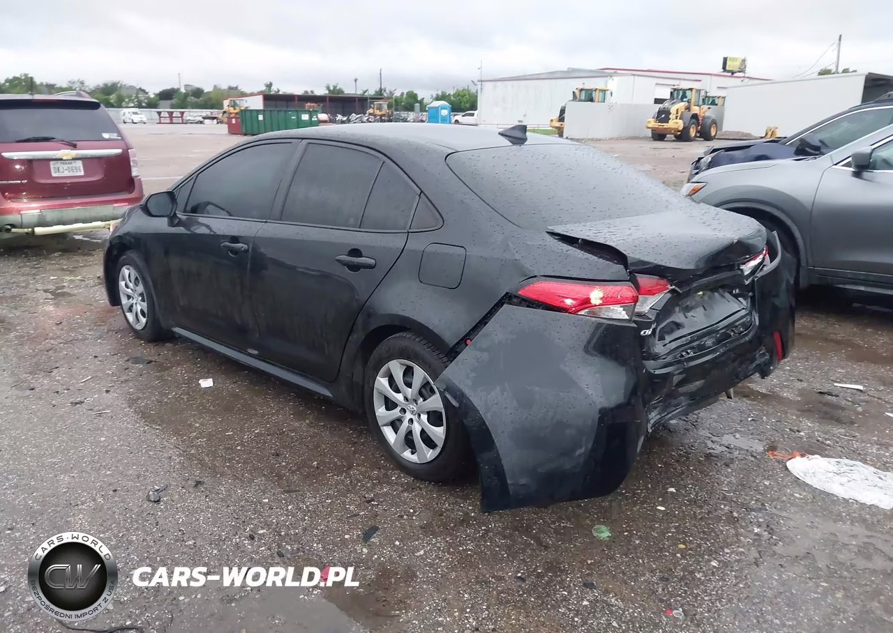 2021 Toyota Corolla Le VIN:5YFEPMAE7MP219987 - 3