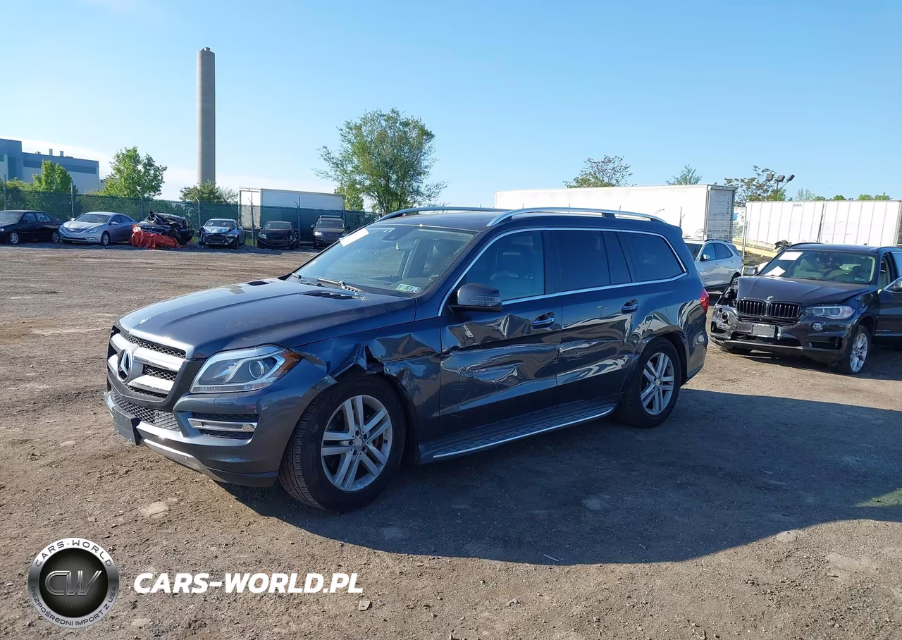 2015 Mercedes-Benz Gl 450 4Matic VIN:4JGDF6EE9FA583657 - 2