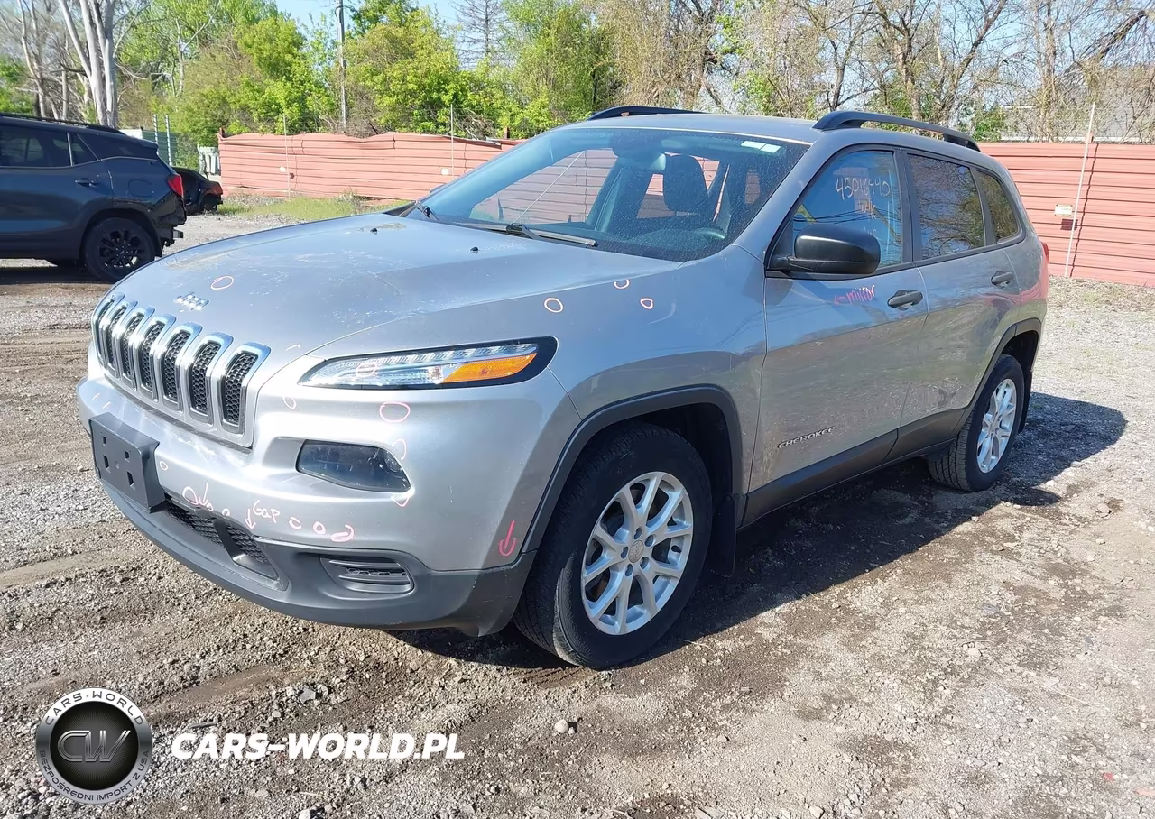 2016 Jeep Cherokee Sport VIN:1C4PJLABXGW287917 - 2