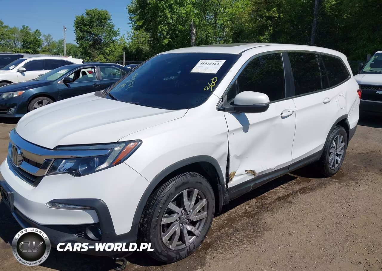 2022 Honda Pilot Awd Ex-L VIN:5FNYF6H55NB082742 - 2