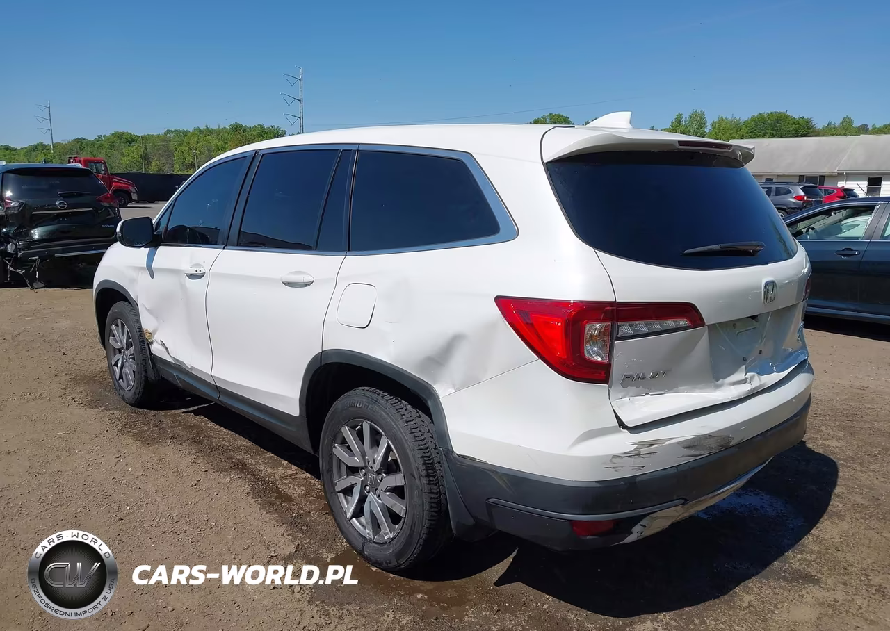 2022 Honda Pilot Awd Ex-L VIN:5FNYF6H55NB082742 - 3